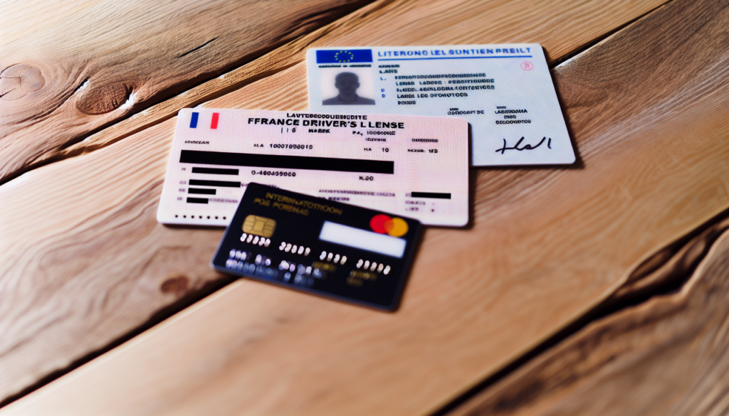 Necessary documents for renting a car in France