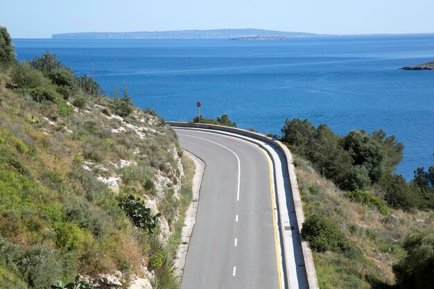 Spain open road