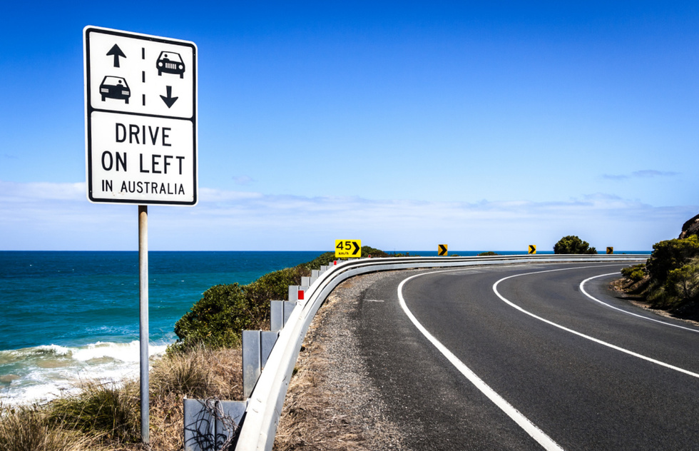 Drive on the Left in Australia